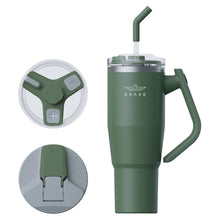 Load image into Gallery viewer, Brave TempGuard Travel Mug Thermal Tumbler Hot & Cold Retention 950ml/32oz