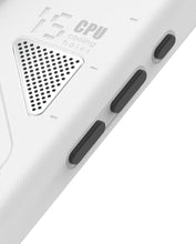 Load image into Gallery viewer, Aulumu A15 Vegan Leather Case | Cooling Window |Magsafe| for iPhone 15 Pro-White