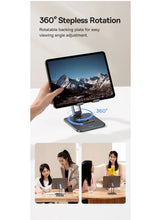 Load image into Gallery viewer, Baseus Desktop Biaxial 360° Rotatable Tablet Stand | Adjustable Aluminum Holder - Grey