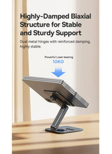 Load image into Gallery viewer, Baseus Desktop Biaxial 360° Rotatable Tablet Stand | Adjustable Aluminum Holder - Grey