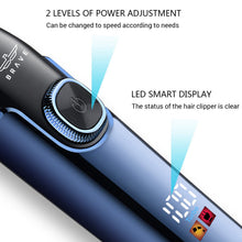 Load image into Gallery viewer, BRAVE Men's Hair Trimmer | Cordless Grooming Kit with T-Blade - Black