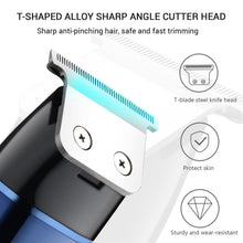 Load image into Gallery viewer, BRAVE Men's Hair Trimmer | Cordless Grooming Kit with T-Blade - Black