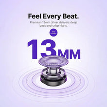 Load image into Gallery viewer, BRAVE E-35 NanoPods TWS Earbuds Bluetooth 6.0 | 13mm Deep Bass | 18H Playtime | Touch Control Wireless Earphones - Black