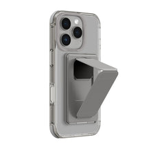Load image into Gallery viewer, AT OMNI MAGSAFE DROP PROOF CASE WITH STAND FOR IPHONE 16 PRO MAX - GREY - CVRGRM
