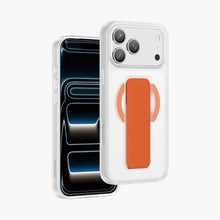 Load image into Gallery viewer, KEEPHONE STANTA Leather Grip & Foldable Stand MagSafe iPhone 17 Pro Max Case