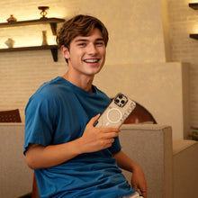 Load image into Gallery viewer, Youngkit Removable Crystal Non - Yellowing Case for iPhone 16 Pro - CVRGRM