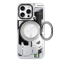 Load image into Gallery viewer, Youngkit Cyberpunk 360° Spin Magnetic Stand Case for iPhone 16 Pro - CVRGRM