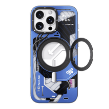 Load image into Gallery viewer, Youngkit Cyberpunk 360° Spin Magnetic Stand Case for iPhone 16 Pro - CVRGRM