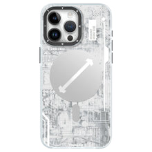 Load image into Gallery viewer, Youngkit Futuristic Circuit Magsafe iPhone 15 Pro - CVRGRM