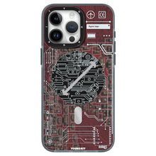 Load image into Gallery viewer, Youngkit Futuristic Circuit Magsafe iPhone 15 Pro - CVRGRM