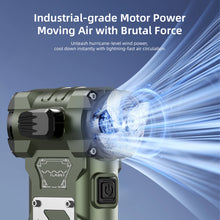 Load image into Gallery viewer, Vyvylabs Vortex Stormer Outdoor Violent Multipurpose Fan (Window - breaking + Safety - belt Cutting) - CVRGRM