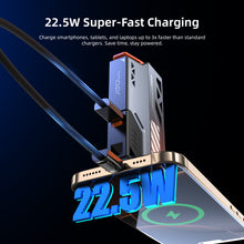 Load image into Gallery viewer, Vyvylabs NexCell Detachable Battery Fast Charger 22.5W 10000mAh (Two-Battery Pack with C-C Cable)