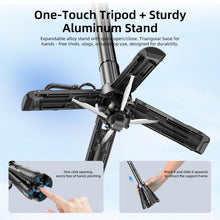 Load image into Gallery viewer, Vyvylabs Palm Super Mini Multifunctional Selfie Stick - Black