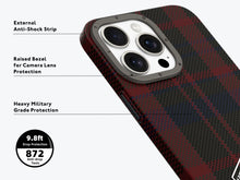 Load image into Gallery viewer, Youngkit Kevlar® 1500D MagSafe Retro iPhone 15 Pro Max Case - CVRGRM