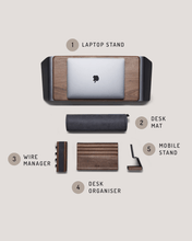 Load image into Gallery viewer, NOOE Config Desk Set - Walnut - CVRGRM