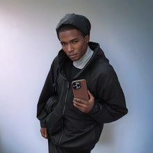 Load image into Gallery viewer, Youngkit Simple Matte Leather Case for iPhone 16 Pro - CVRGRM