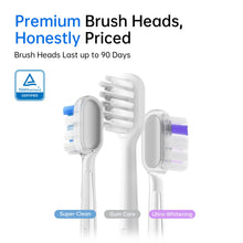 Load image into Gallery viewer, Laifen Wave Electric Toothbrush + 3pcs Brushhead - White - CVRGRM