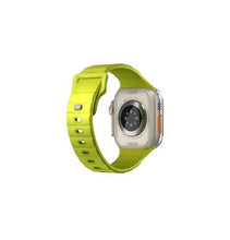Load image into Gallery viewer, UNIQ Stride Fkm Rubber Apple Watch Strap 49/45/44/42mm - Lime Green - CVRGRM