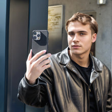 Load image into Gallery viewer, Youngkit Simple Matte Leather Case for iPhone 16 Pro - CVRGRM