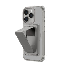 Load image into Gallery viewer, AT OMNI MAGSAFE DROP PROOF CASE WITH STAND FOR IPHONE 16 PRO - GREY - CVRGRM