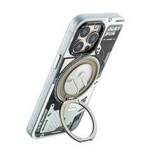 Load image into Gallery viewer, Youngkit Cyberpunk 360° Spin Magnetic Stand Case for iPhone 16 Pro - CVRGRM