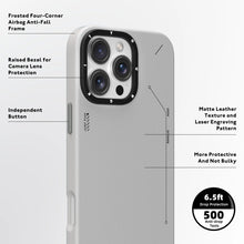 Load image into Gallery viewer, Youngkit Simple Matte Leather Case for iPhone 16 Pro - CVRGRM