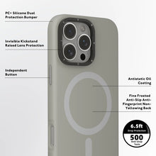 Load image into Gallery viewer, Youngkit Silicone Ring Stand Case for iPhone 16 Pro - CVRGRM