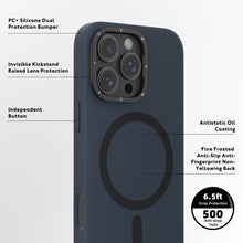 Load image into Gallery viewer, Youngkit Silicone Ring Stand Case for iPhone 16 Pro - CVRGRM