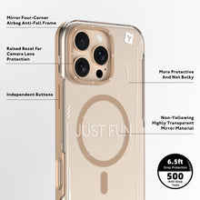 Load image into Gallery viewer, Youngkit Removable Crystal Non - Yellowing Case for iPhone 16 Pro - CVRGRM