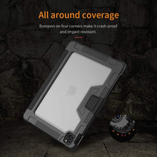 Load image into Gallery viewer, NILLKIN BUMPER LEATHER CASE FOR IPAD 12.9 (2020/2021/2022) - BLACK - CVRGRM