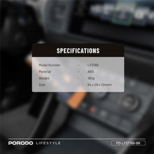 Load image into Gallery viewer, Porodo Lifestyle Multi - Purpose Car Cleaner - Black - CVRGRM