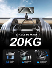 Load image into Gallery viewer, LISEN 20x N52 Magnets 360° Rotatable Phone Mount for Tesla - CVRGRM