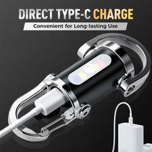 Load image into Gallery viewer, Mini Keychain Rechargeable Waterproof Flashlight