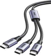 Load image into Gallery viewer, UGREEN USB-C 2-in-1 Cable 1.5M