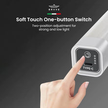 Load image into Gallery viewer, BRAVE LED Rechargeable Emergency Light 48W 6000mAh with Magnetic Detachable Lamp - White