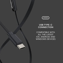 Load image into Gallery viewer, Urbanista Wired Earbuds Tangle Free USB C Earphones Wired Call - Handling with Microphone - CVRGRM