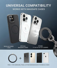Load image into Gallery viewer, BRAVE Vacuum Suction Magnetic Car Mount Switchable Suction Strong Magnets Foldable Multi-Angle Holder for iPhone & Smartphones