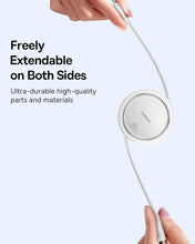 Load image into Gallery viewer, Baseus 100W PD 5A Both-Way Mini Retractable C to C Cable- White