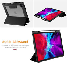 Load image into Gallery viewer, NILLKIN BUMPER LEATHER CASE FOR IPAD 12.9 (2020/2021/2022) - BLACK - CVRGRM