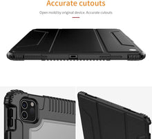 Load image into Gallery viewer, NILLKIN BUMPER LEATHER CASE FOR IPAD 10 & 10.9 (2022) - BLACK - CVRGRM