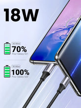 Load image into Gallery viewer, UGREEN USB-A to USB-C Cable Nylon Braided 2M