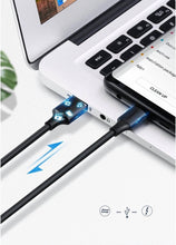 Load image into Gallery viewer, UGREEN USB-A to USB-C Fast Charging Cable 1M - Black