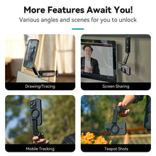 Load image into Gallery viewer, Telesin Magnetic Travel Phone Holder - Black