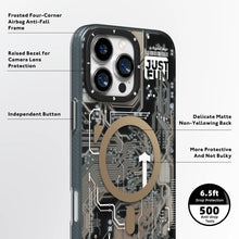 Load image into Gallery viewer, Young Futuristic Desert Gold Circuit Board for iPhone 16 Pro Max - Desert Gold - CVRGRM