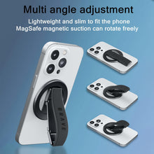Load image into Gallery viewer, BRAVE MagGrip 3-in-1 Magnetic MagSafe Phone Grip Holder with Finger Strap & Kickstand