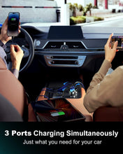 Load image into Gallery viewer, JOYROOM JR - CL26 70W 3 - port USB+USB - C / Type - C Car Charger - CVRGRM