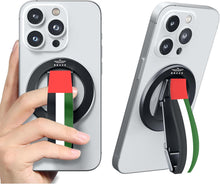 Load image into Gallery viewer, Brave UAE Flag Grip 3 in 1 Magnetic Grip & Kickstand - CVRGRM