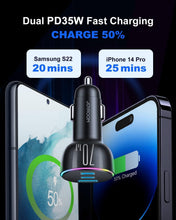 Load image into Gallery viewer, JOYROOM JR - CL26 70W 3 - port USB+USB - C / Type - C Car Charger - CVRGRM