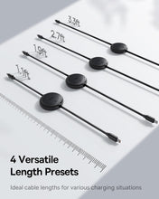 Load image into Gallery viewer, Baseus Mini 60W Retractable USB-C to USB-C PD 3A Fast Charging 1M Cable