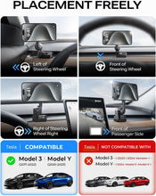 Load image into Gallery viewer, LISEN 20x N52 Magnets 360° Rotatable Phone Mount for Tesla - CVRGRM
